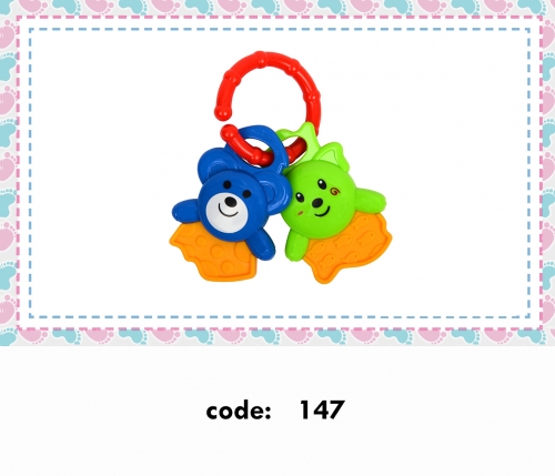 Rattles and baby toys
